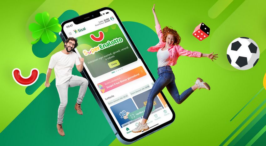 Invito al sito di giochi online Sisal.it